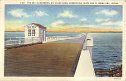 The Davis Causeway Scenic, FL Postcard Postcard