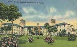 Halifax District Hospital Daytona Beach, FL Postcard Postcard