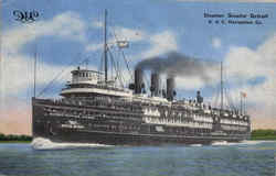 Steamer Greater Detroit Postcard
