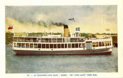 The Louis Joliet Ferry Boat Postcard