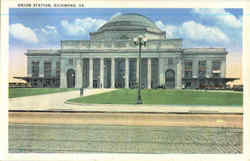 Union Station Richmond, VA Postcard Postcard