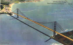 Golden Gate Bridge Postcard