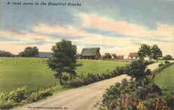 A Rural Scene In The Beautiful Ozarks Postcard