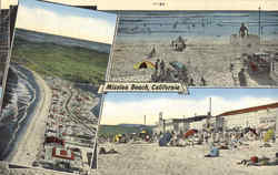 Mission Beach San Diego, CA Postcard Postcard