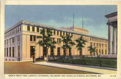 Enoch Pratt Free Library Baltimore, MD Postcard Postcard