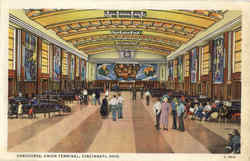 Concourse Union Terminal Postcard