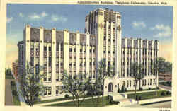 Administration Building, Creighton University Postcard
