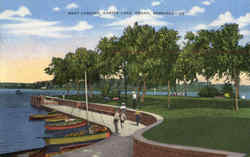 Boat Landing , Carter Lake Postcard