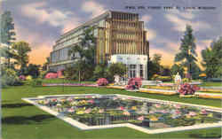 Jewel Box, Forest Park St. Louis, MO Postcard Postcard