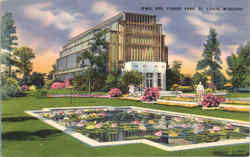 Jewel Box, Forest Park Postcard