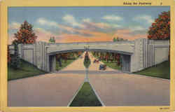 Along The Parkway Postcard