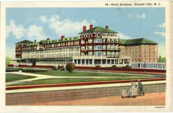 Hotel Brighton Atlantic City, NJ Postcard Postcard