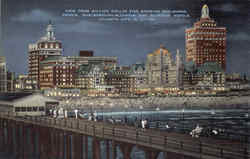 View From Million Dollar Pier Postcard