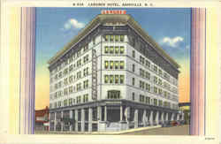 The Langren Hotel Asheville, NC Postcard Postcard