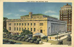 Post Office New Bedford, MA Postcard Postcard