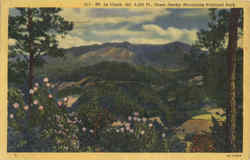 Mt. Le Conte Mount Vernon, SC Great Smoky Mountains National Park Postcard Postcard