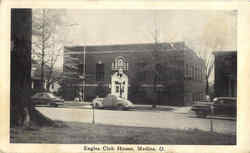 Eagles Club House Medina, OH Postcard Postcard