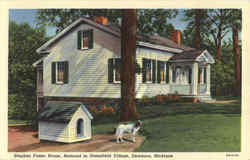 Stephen Foster House, Greenfield Village Dearborn, MI Postcard Postcard