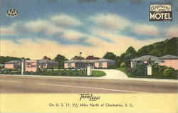 Trave Lodge, U. S. 17 Charleston, SC Postcard Postcard