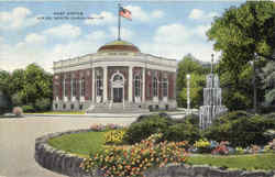 Post Office Aiken, SC Postcard Postcard