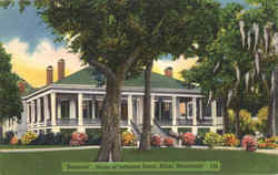 Beauvoir Home Of Jefferson Davis Biloxi, MS Postcard Postcard