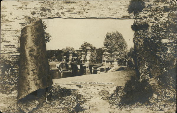 Public Garden - Bridge Boston Massachusetts