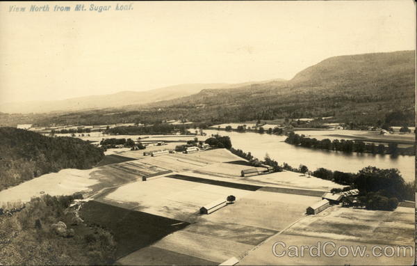 View North From Mt. Sugar Loaf Deerfield Massachusetts