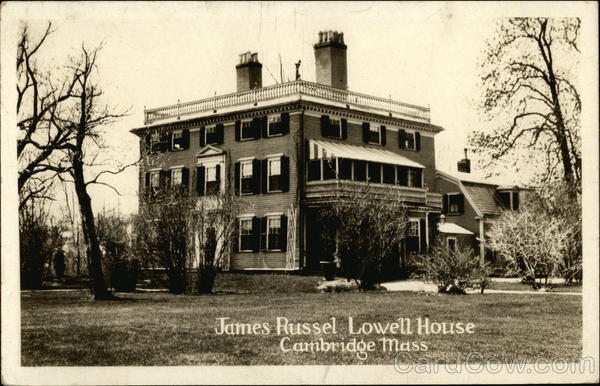 James Russel Lowell House Cambridge Massachusetts