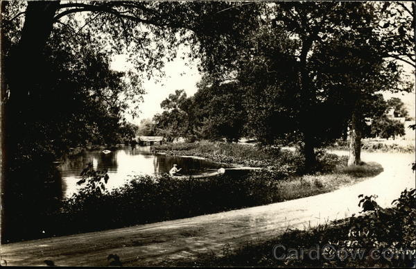 Scenic View of Road and Boater West Bridgewater Massachusetts