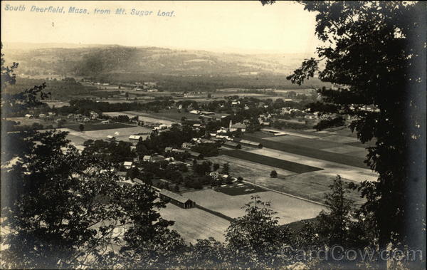 View from Mt. Sugar Loaf South Deerfield Massachusetts