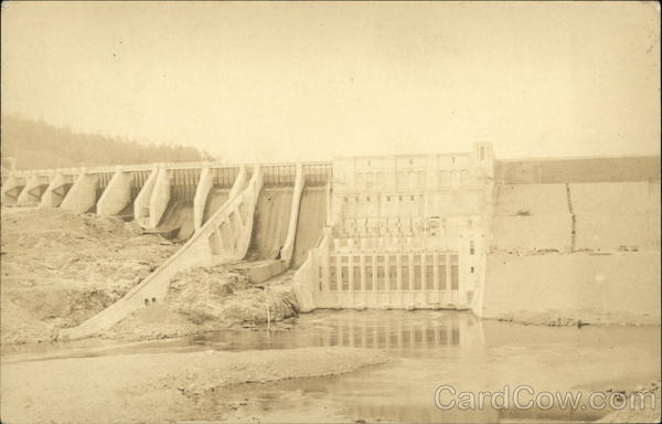 Wyman Dam On The Kennebec River Moscow Maine