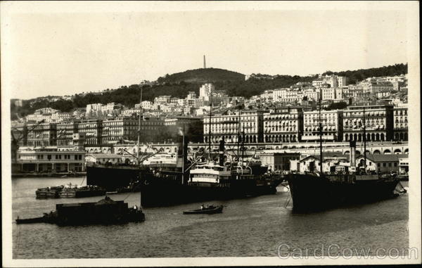 Boulevard de la Republique et Boulevard Carnot Algiers Algeria