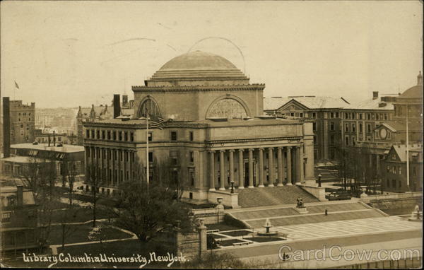 Library, Columbia University New York