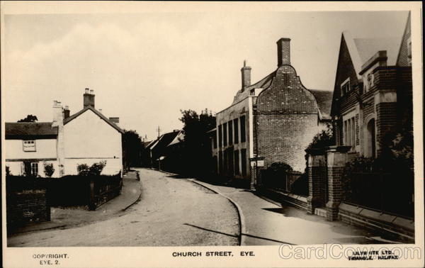 Church Street Eye Suffolk England Cambridgeshire