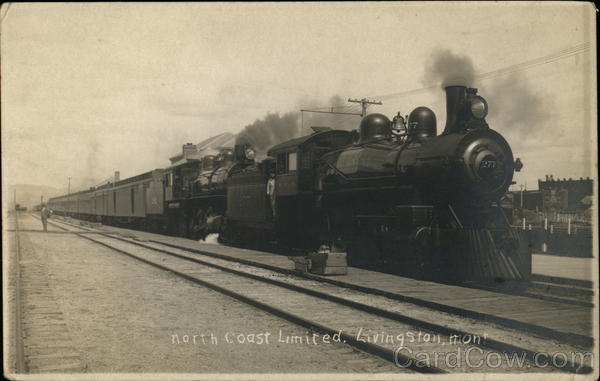 North Coast Limited - Livingston, MT Trains, Railroad