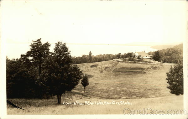 From 8th Tee, Glen Lake Country Club Glen Arbor Michigan