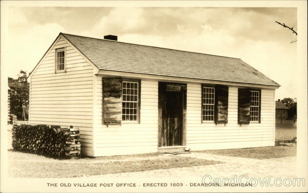 The Old Village Post Office Dearborn Michigan