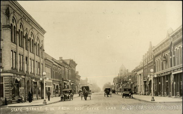 State Street SW from Post Office Caro Michigan