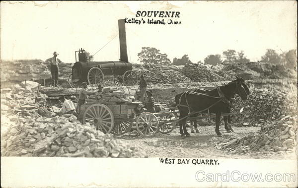 West Bay Quarry, Souvenir Kelley's Island Kelleys Island Ohio