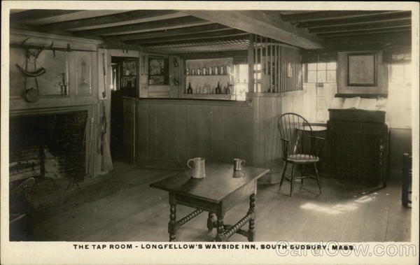 The Tap Room, Longfellow's Wayside Inn Sudbury Massachusetts