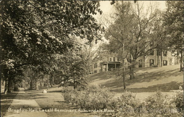 Lasell Seminary - Bragdon Hall Auburndale Massachusetts