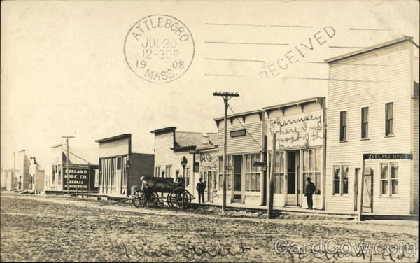 Main Street Zeeland North Dakota