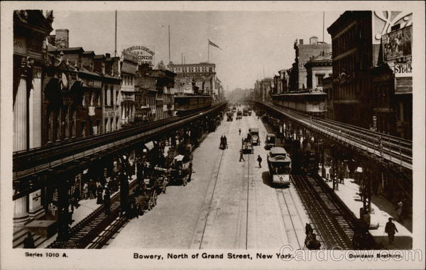 Bowery, North of Grand Street New York