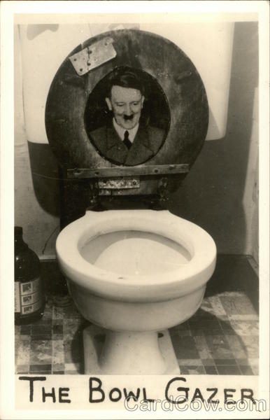The Bowl Gazer - Anti Hitler Propaganda Nazi Germany
