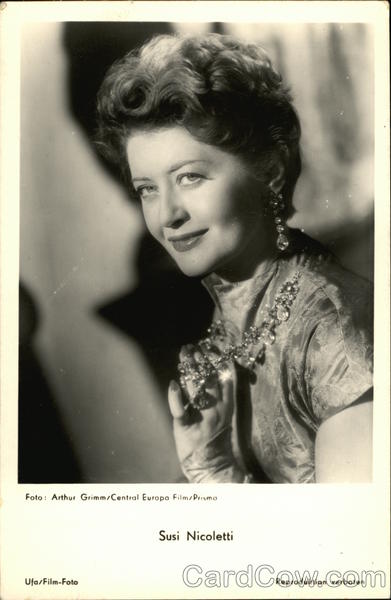 Susi Nicoletti Actresses