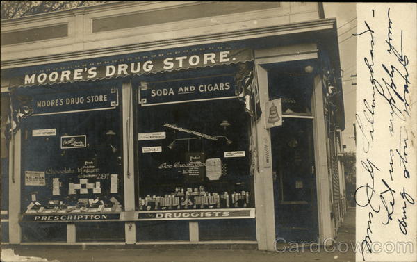 Moore's Drug Store Providence Rhode Island