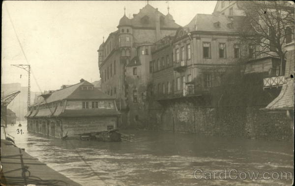 Flooded Town Disasters