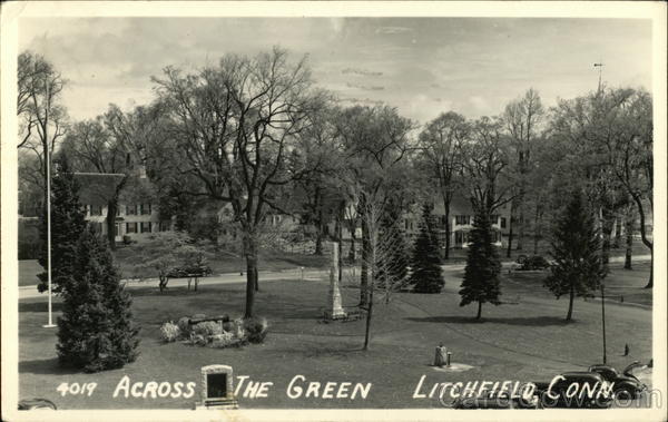 Across the Green Litchfield Connecticut