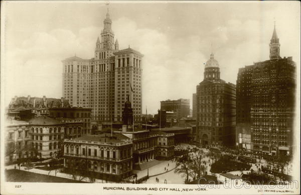 Municipal Building and City Hall New York