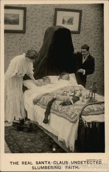 The Real Santa Claus Undetected Slumbering Faith Children